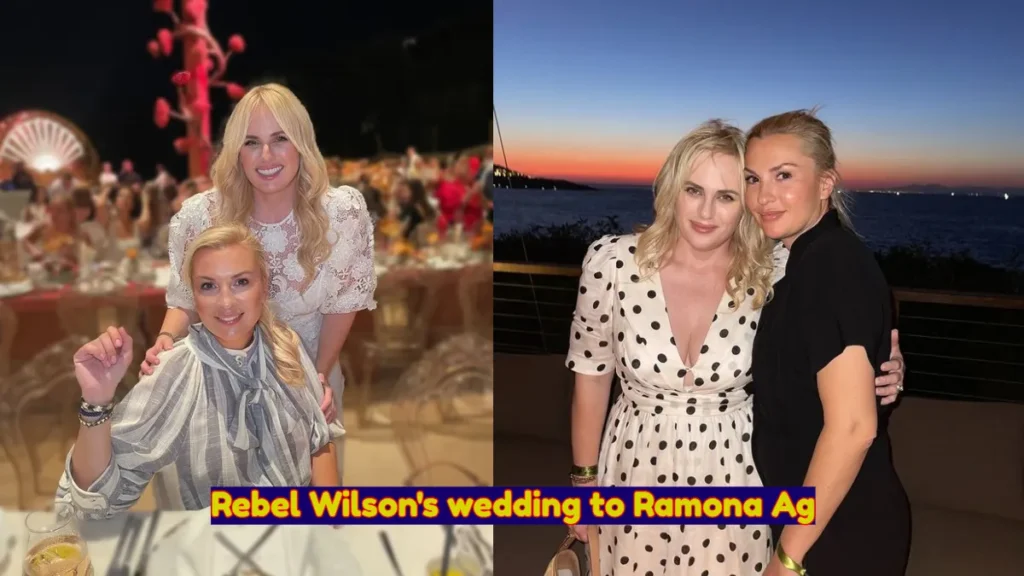 Rebel Wilson wedding to Ramona Ag
